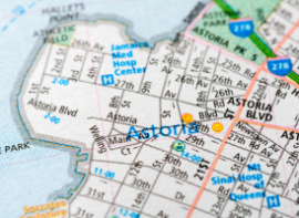 Image of Astoria Map